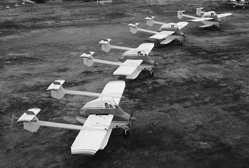 1985. Skyfarmers ready for delivery to the People’s Republic of China.