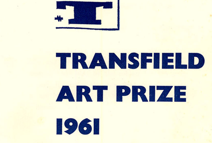 Invitation to the first Transfield Art Prize in 1961.